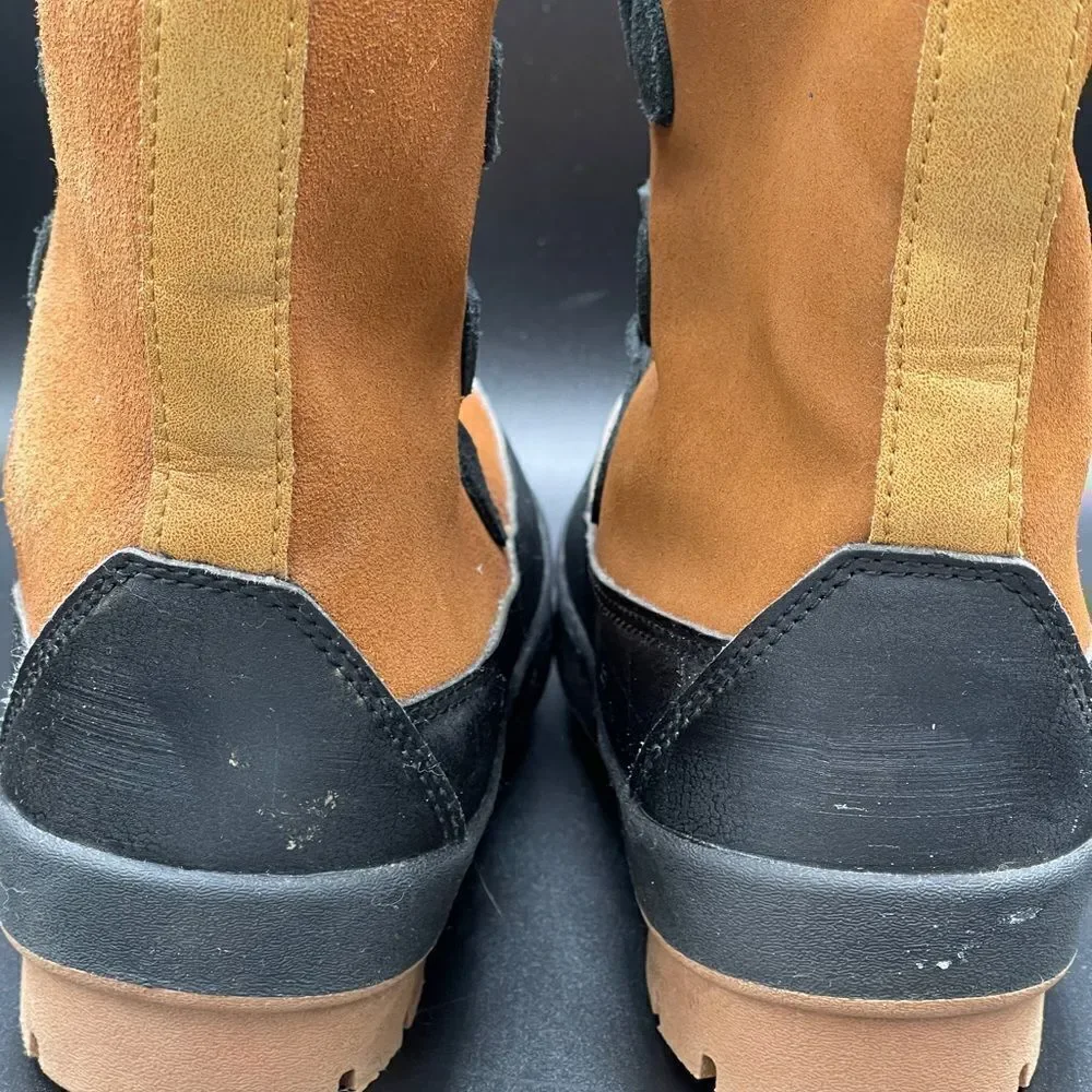 Thermolite winter faux leather and fur boots 2
